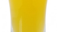 Snabb drink med Bols Banana Likör, vodka och färskpressad apelsinjuice